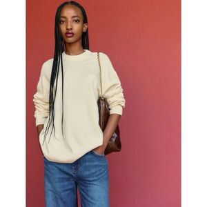 100% Wool Buttercream Reformation Sweater